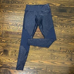 Nike Sparkly Navy Leggings